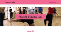 Desktop Screenshot of creativesolestudio.com